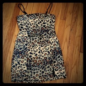 NEW UO Cheetah Print Dress